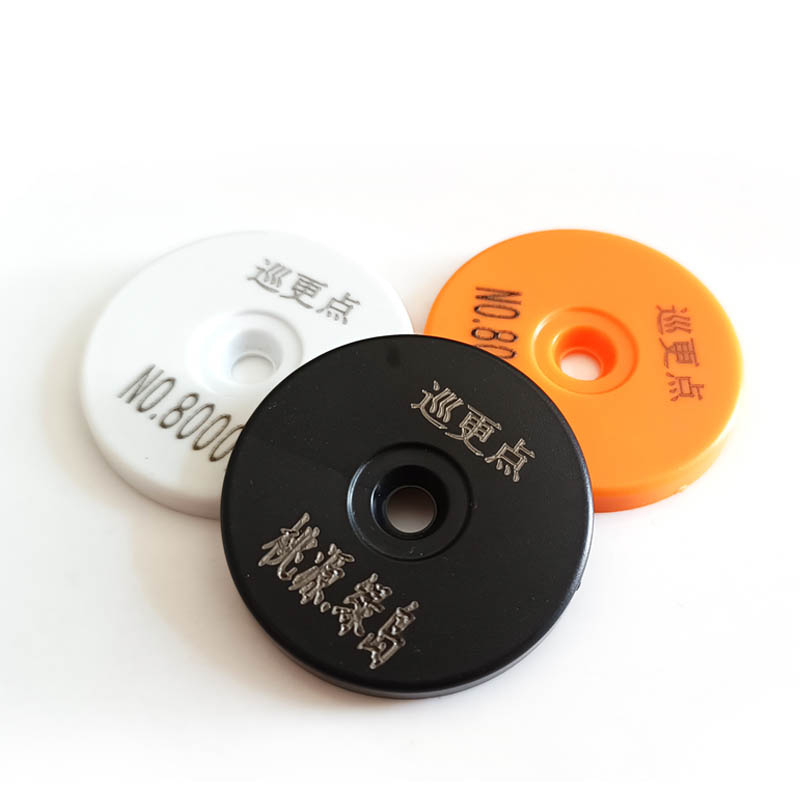 Passive RFID Token ABS Tag 13.56Mhz Security Guard NFC Patrol Point RFID Tags