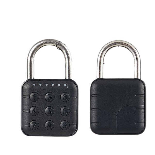Lock de combinación de alta calidad Locker de aleación de zinc de 9 botones para la escuela de gimnasia Travel Black Combination Lock