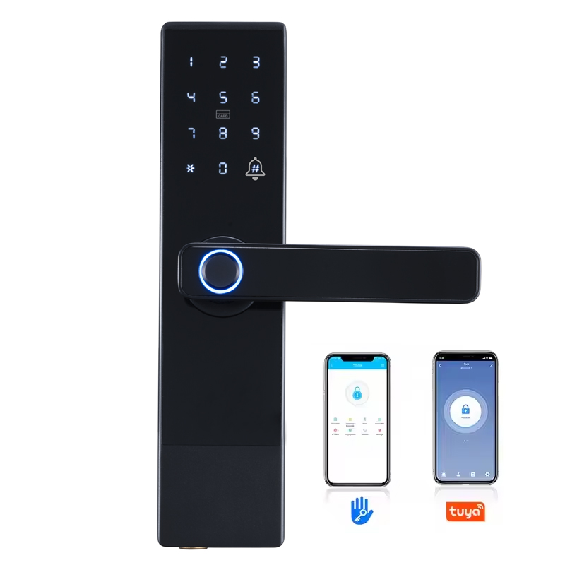 Cilindro de entrada RFID sin llave al por mayor Cilindro Smart Door Lock Llaves de bloqueo en línea Cerraduras de puerta inteligente