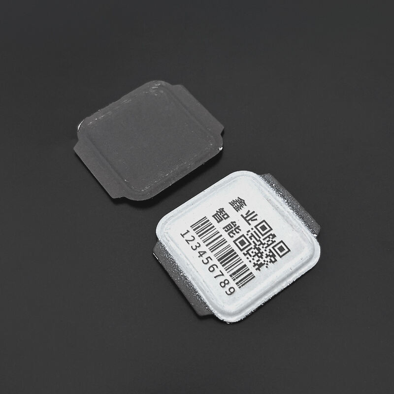 Enamel label high temperature resistant QR code metal label corrosion resistant gas cylinder management enamel label cylinder QR code