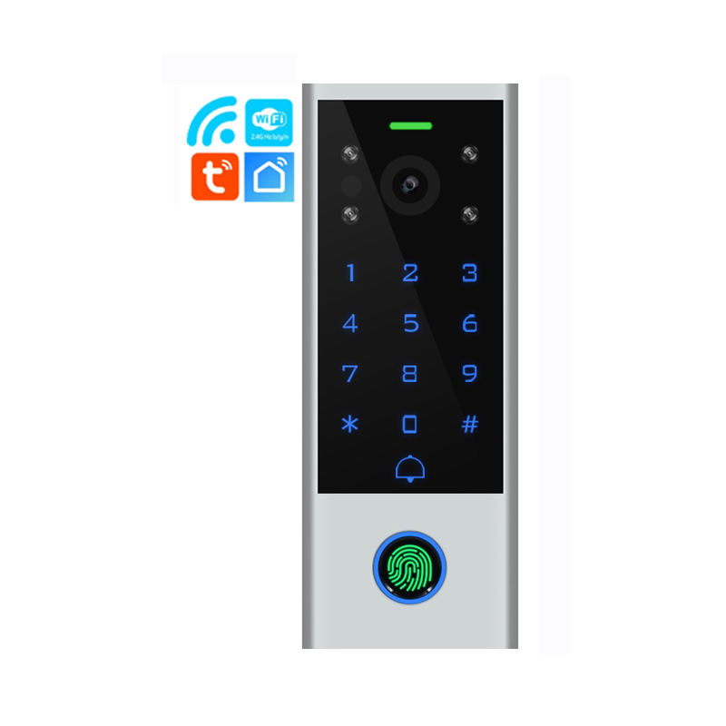 Tuya智能遥控WIFI双工视频对讲机与指纹访问控制系统