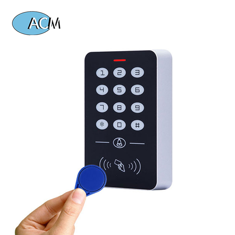 Sistema de bloqueo de puerta impermeable ACM Touch Smart Smart Standalone RFID Reader ID Access Controller Kypad
