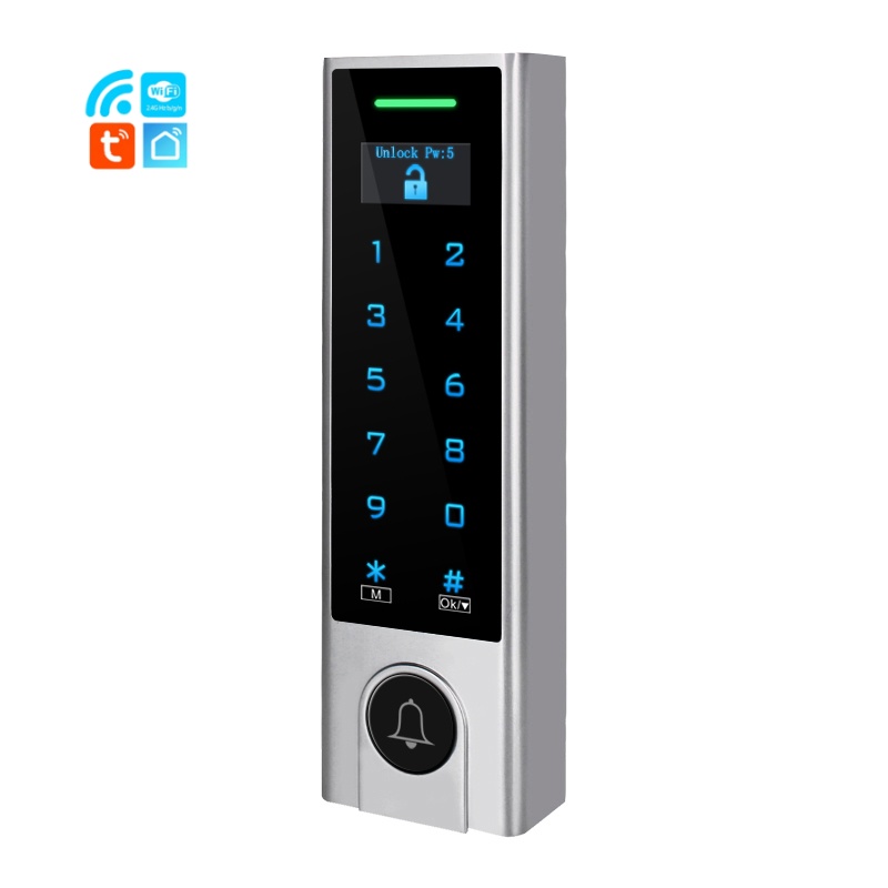 Tuya Smart WiFi Access Control Reader TOuch KeyPad Videocamera Funzione di campanello Remoto Accesso Controllo Accesso Controllo Accesso