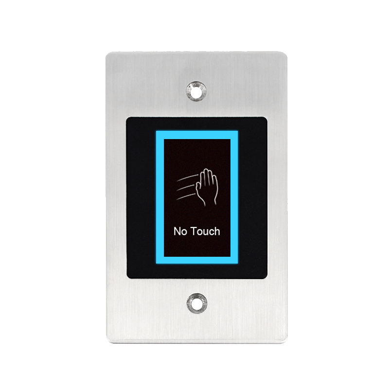 Edelstahl ohne Touch Switch Infrarotsensor Automatischer Türöffner Zugriffssteuerungssysteme Release -Ausgangstaste