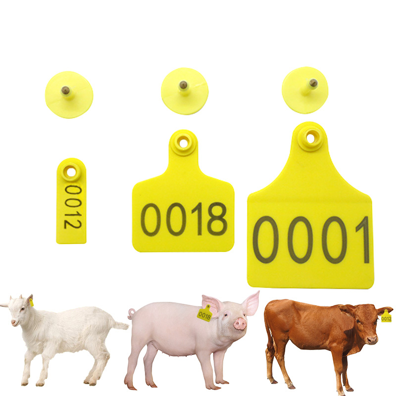 Anti-tamper Low Price Animal Ear Tags with Custom Design