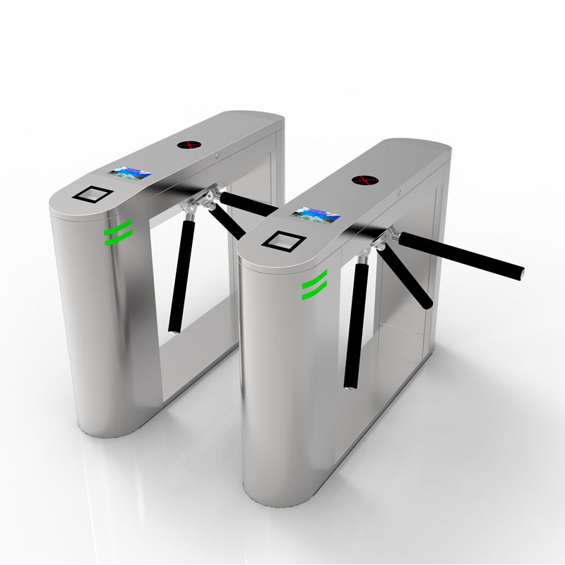 Acesse o portão do portão de segurança, reconhecimento de face tripod Turnstile Gate for Supermarket Bus Station