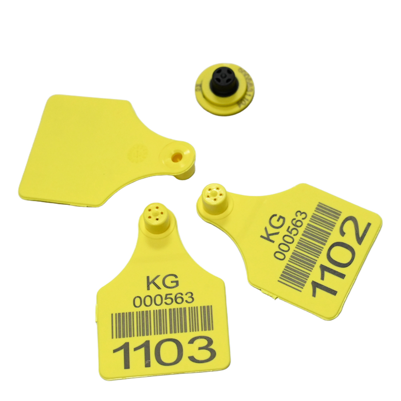 134,2kHz Plastica a bassa frequenza Plastica RFID EAR TAG COUNT TAG BOTO DI BOTTO PER CONTRO DEL PACCOLO PACCIA