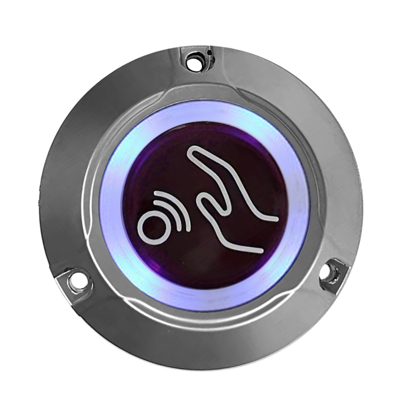 Access Control Door Switch Waterproof Wave Sensor Touchless Exit Button With NO NC COM