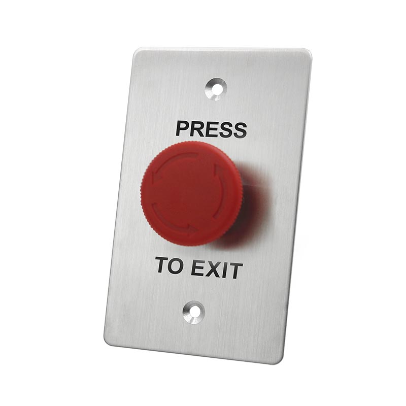 Heavy Duty Big Push to Exit Door Release Access Control Switch Button