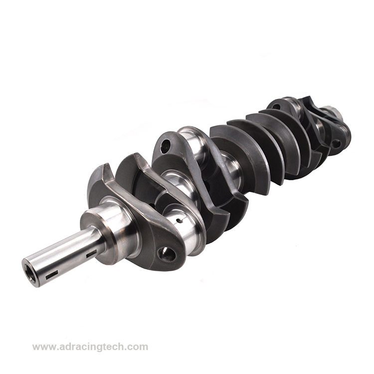 Vilebrequin léger en acier billette 4340 pour Nissan TB48 TB48DE 114mm course 4340 billette (journaux de tige OEM)