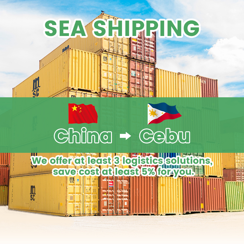 Customs clearance shipping from China to Philippines sea freight forwarder ocean cargo rates