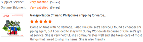China shipping agent air cargo freight to Philippines | Sunny Worldwide Logistics