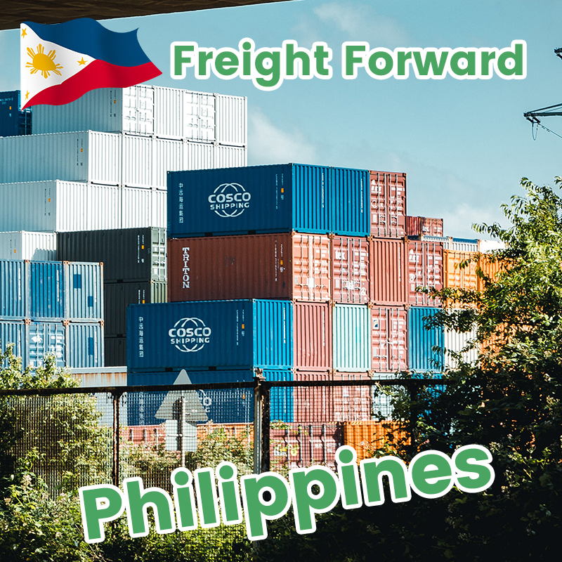 从菲律宾到加拿大的 20 英尺 40 英尺集装箱海运货运代理 宏铭达物流