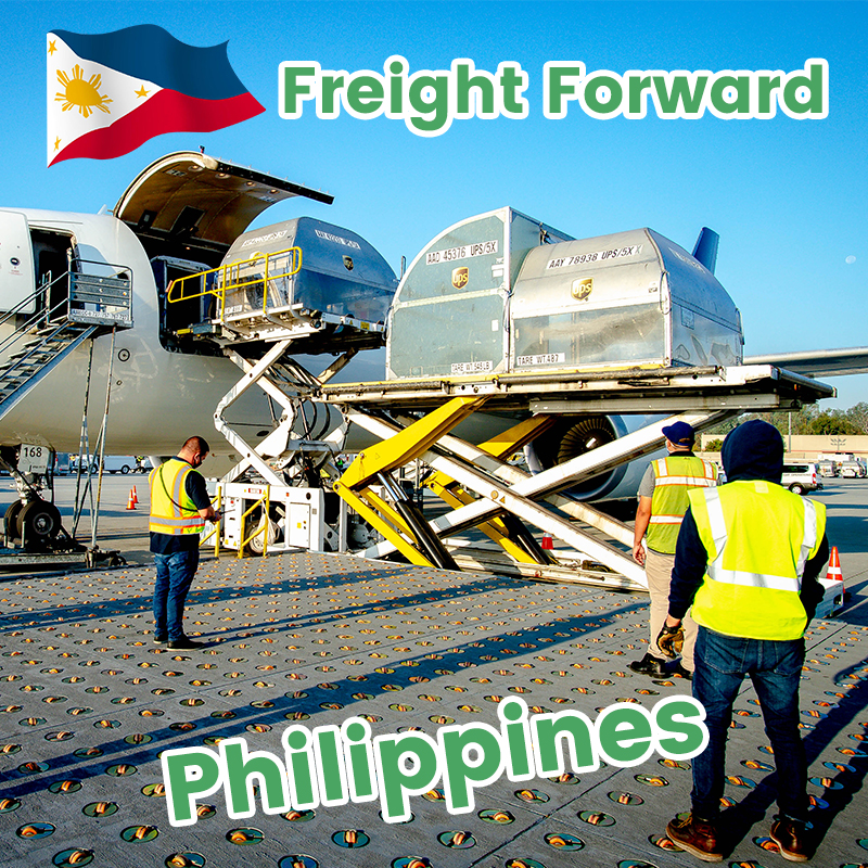 Air shipping from Philippines to USA efficient shipment forwarder agent in China