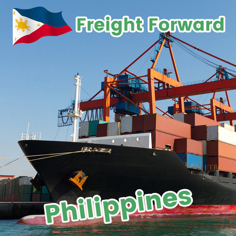 Freight forwarder Philippines to Europe sea freight door to door FBA shipment