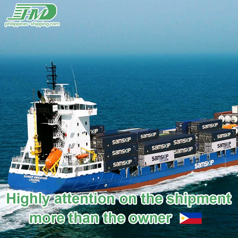 China Affordable shipping Guangzhou China to Philippines by sea logistics fast shipping manufacturer