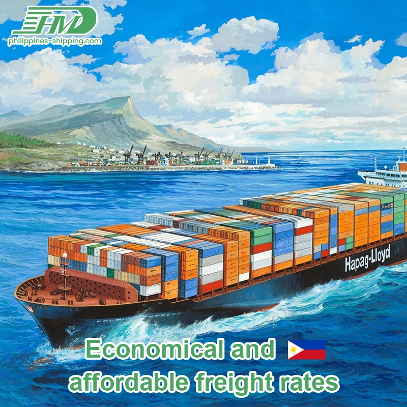 Freight forwarder China to Philippines DDP sea shipping container FCL LCL