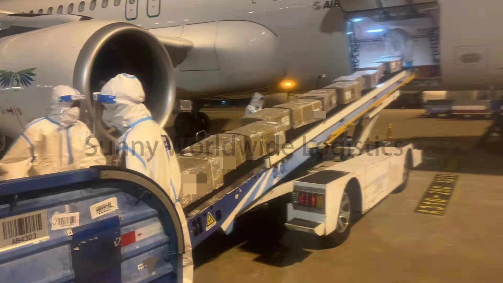 Look! We are very good at arranging charter flights,Sunny Worldwide Logistics