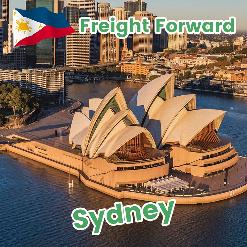 Air freight from China shipping agent from Philippines to Australia transport service