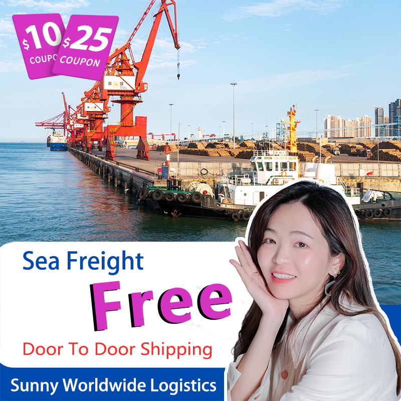 Sea freight free shipping agent mula sa China hanggang Pilipinas door to door na serbisyo sa logistik ng karagatan freight forwarder