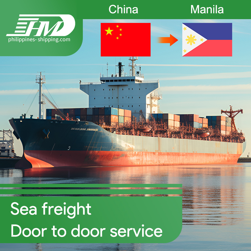 Logistics service company from China door to door to Davao Philippines sea freight forwarder