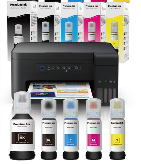 Premium Refill Ink for Epson Ecotank 504 544