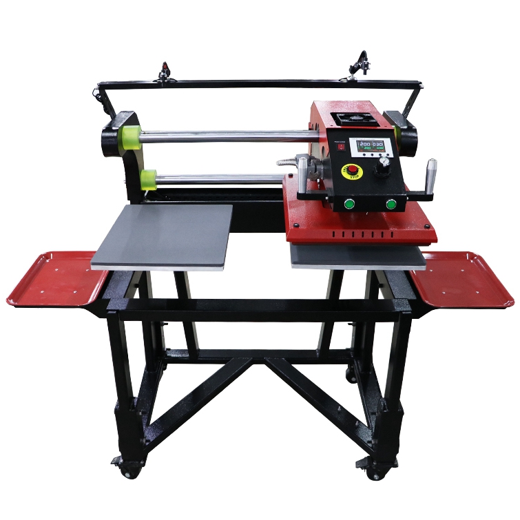 Dual Shuttle Automatic Heat Press with Infrared Positioning Device - DEMON 45