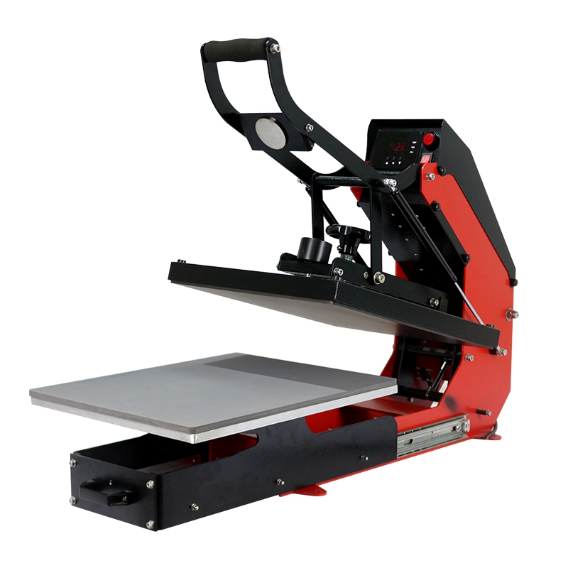 SENKO-A Auto Open Heat Press with Slide-out Press Bed - 16''x20'' (40x50cm)