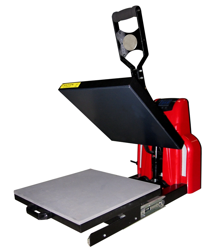 MaxArmour Auto Open Heat Press with Silde-out Press Bed - 15''x15'' (38x38cm)