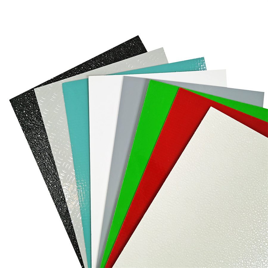 China Flat Pebbled Anti Slip UV Stabilized Fiberglass Reinforced Plastic Sheet Manufacturers