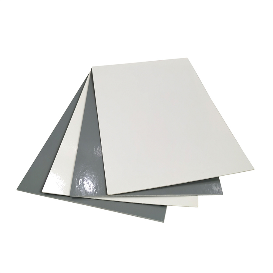 Insulation White Colored Embossed Flat Glass Fiber Reinforced Plastic GFRP Sheets