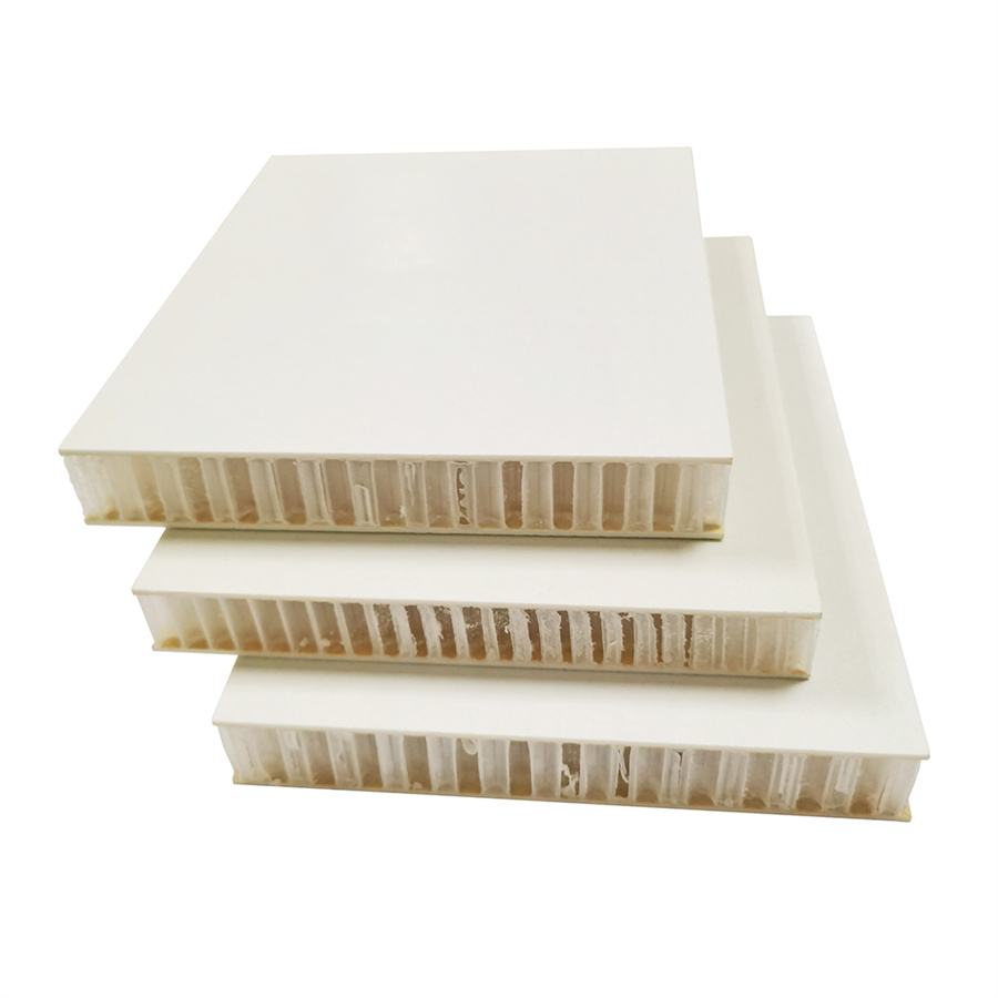 Fiberglass Reinforced Polyester Face Composite Polypropylene Honeycomb Core FRP Panels