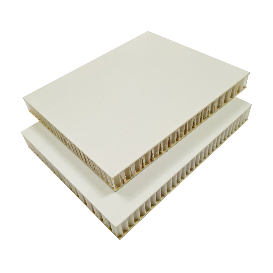 Glass Fiber Reinforced Plastic GRP Faced PP Honeycomb Core Dry Truck Body Sandwich Panels