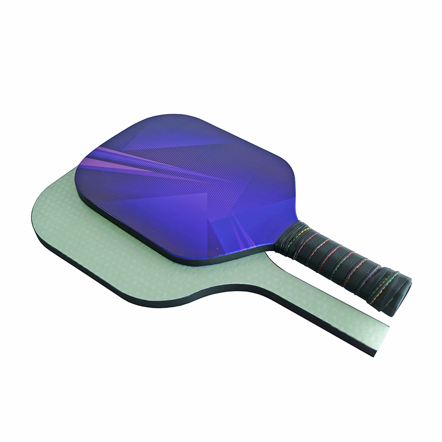 Custom Top Inexpensive Pink Green Yellow Rimless Edgeless Pickleball Paddles for Advanced Players