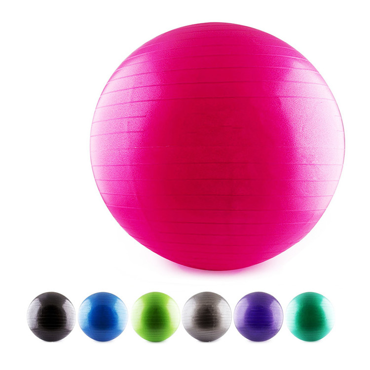 Hurtownia niestandardowego logo 55 cm kolorowa, wysokiej jakości piłka do jogi gym fitness cloud