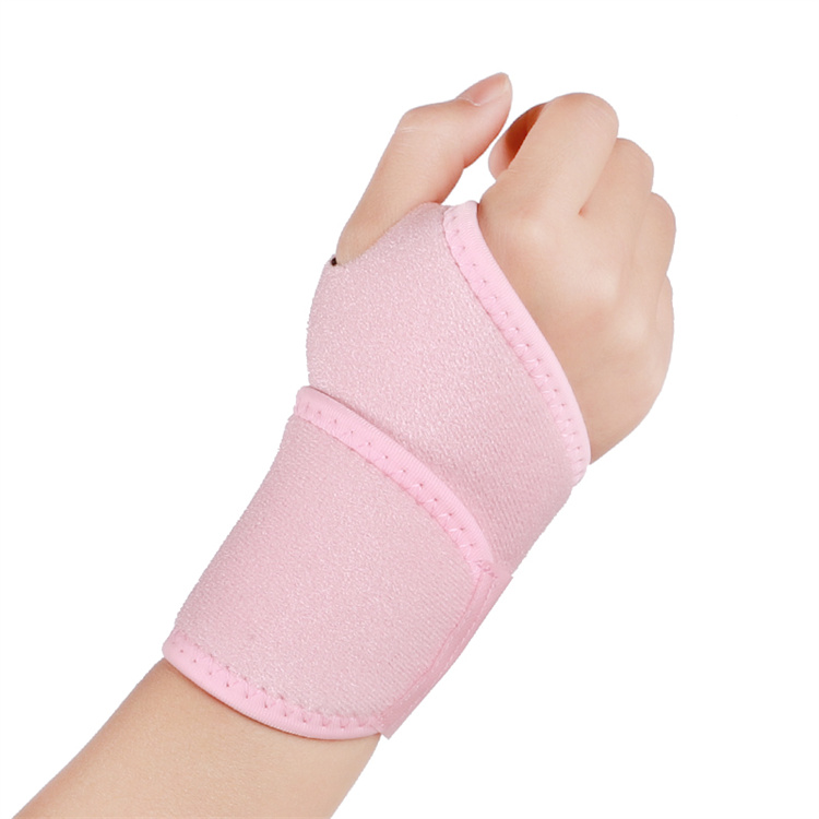 Support de poignet respirant de compression d'enroulement élastique de prix usine de haute qualité/bracelet de poignet/bandage de poignet