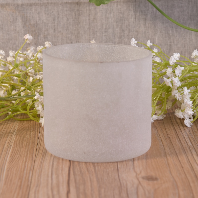 Matte candle holder glass candle jar wholesales
