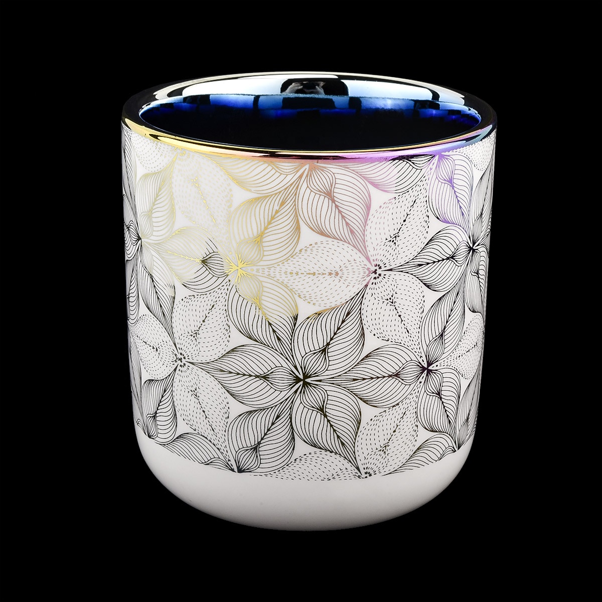 unique candle jar with lid ceramic candles container soy wax