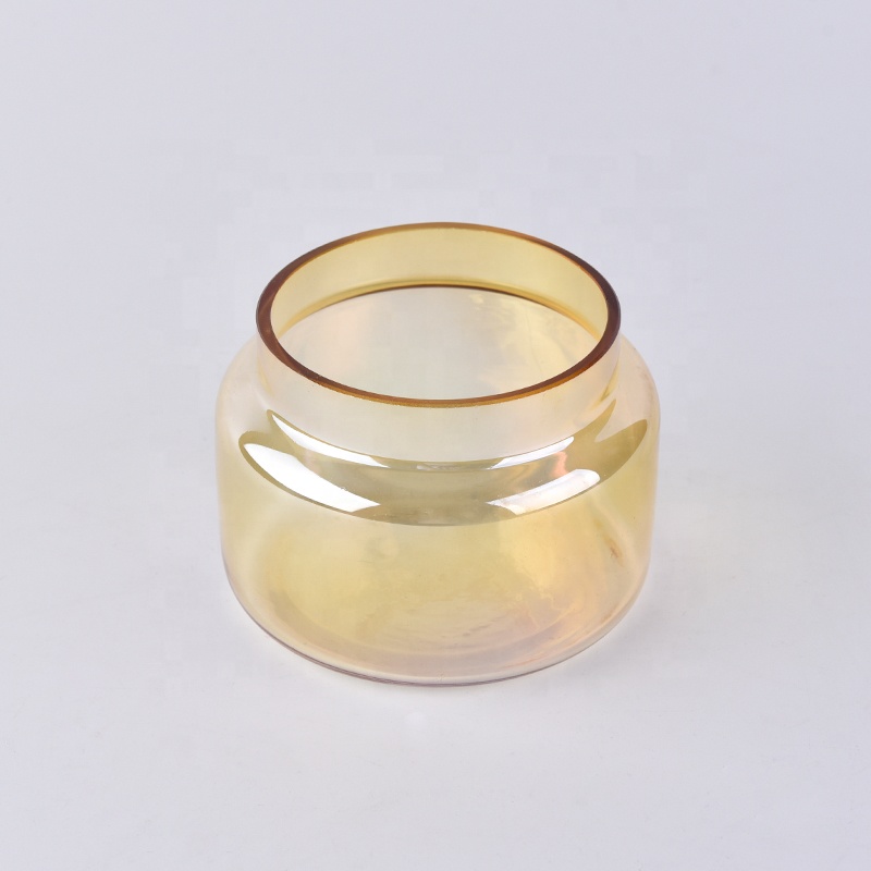 Customized vase candle vessel votive glass candles jars wedding decoration wholesales