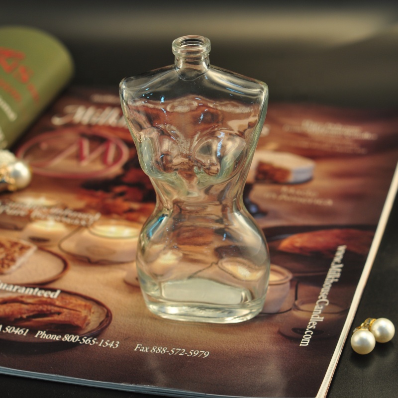 80ml Transparent glass oil essential perfume bottles wholesales