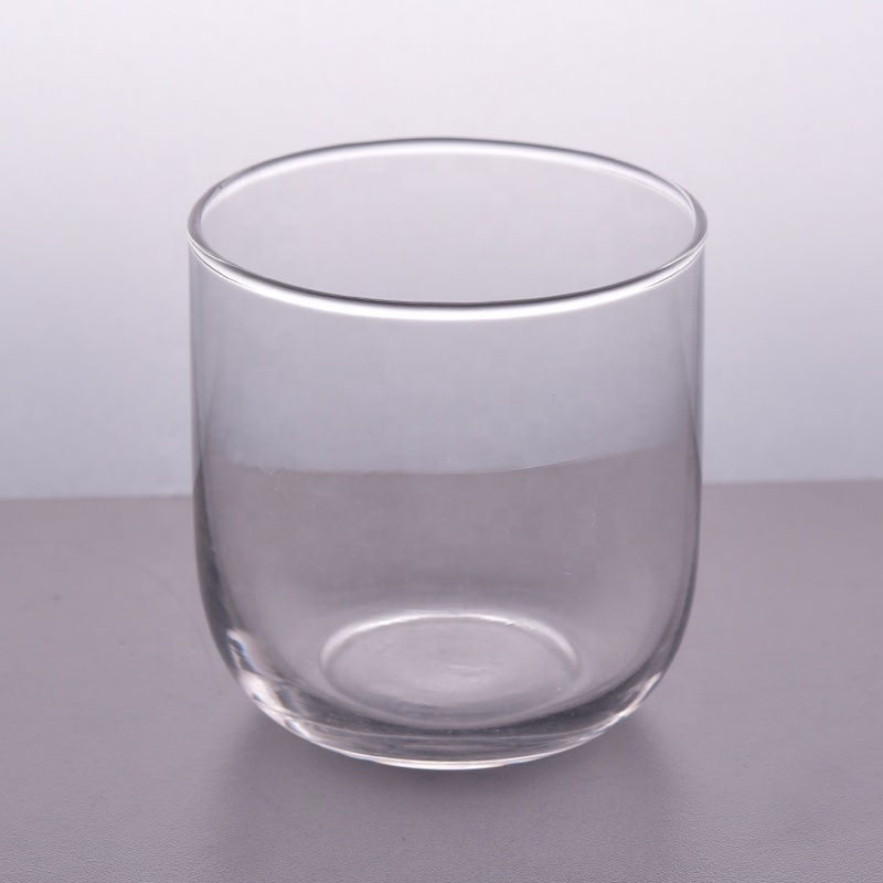 Clear spraying candle vessel tea light glass candles container scented wedding centerpieces wholesale