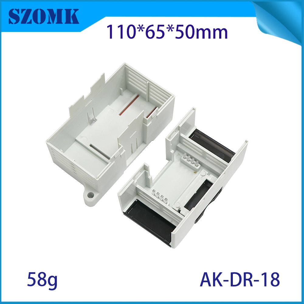 Guangdong elektronische Produkte abs Gehäuse Din Rail Box