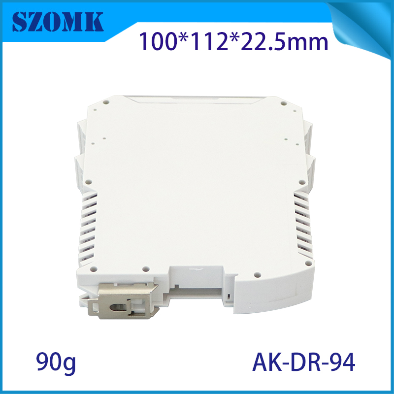 100*112*12.5MM AK-DR-93 Green Pcb Din Rail Type Terminal Blocks Connector Electrical Transformer Din Rail Enclosure - COPY - sr4fe8