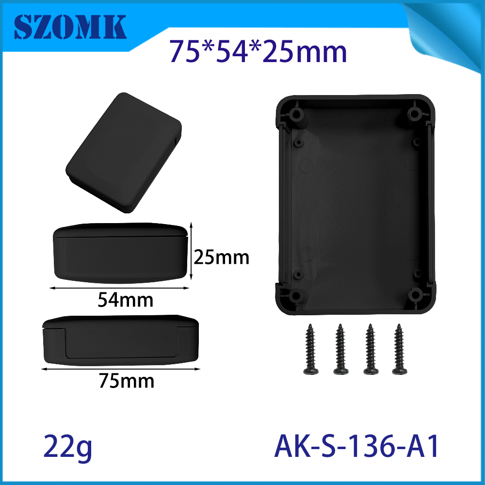 75*54*25 mm AK-S-S-136 Junction Box Cover Beveiliging Monitoring Power ABS Plastic behuizing