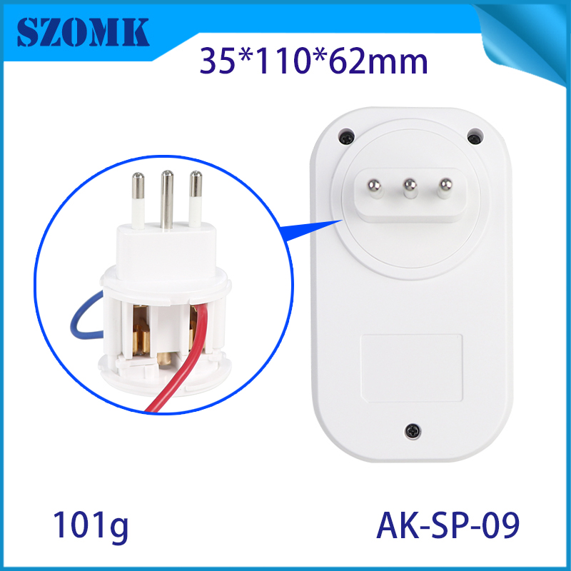 Ak-Sp-09 Padrão italiano-10A Retardador de chama V0 Cabras de plugue V0