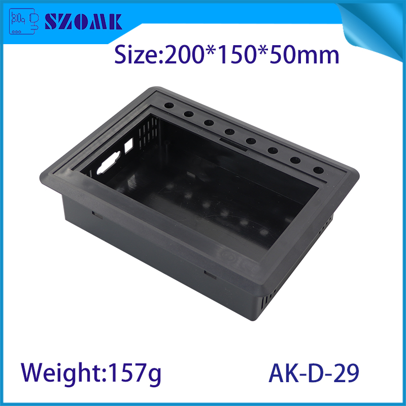 AK-D-29 LCD-Bildschirm Display Digital Housing Desktop Display-Gehäuse Kunststoff für Monitor 200*150*50 mm
