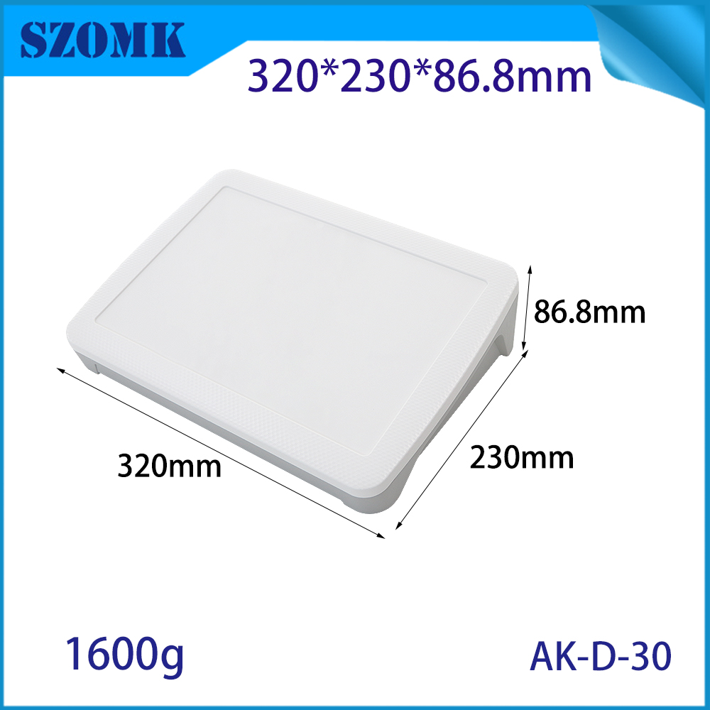 AK-D-30 Temperatur Controller Außenkasten ABS Kunststoff Instrument Box Desktop Steuerungsbetrieb Schale 320*230*86,8 mm