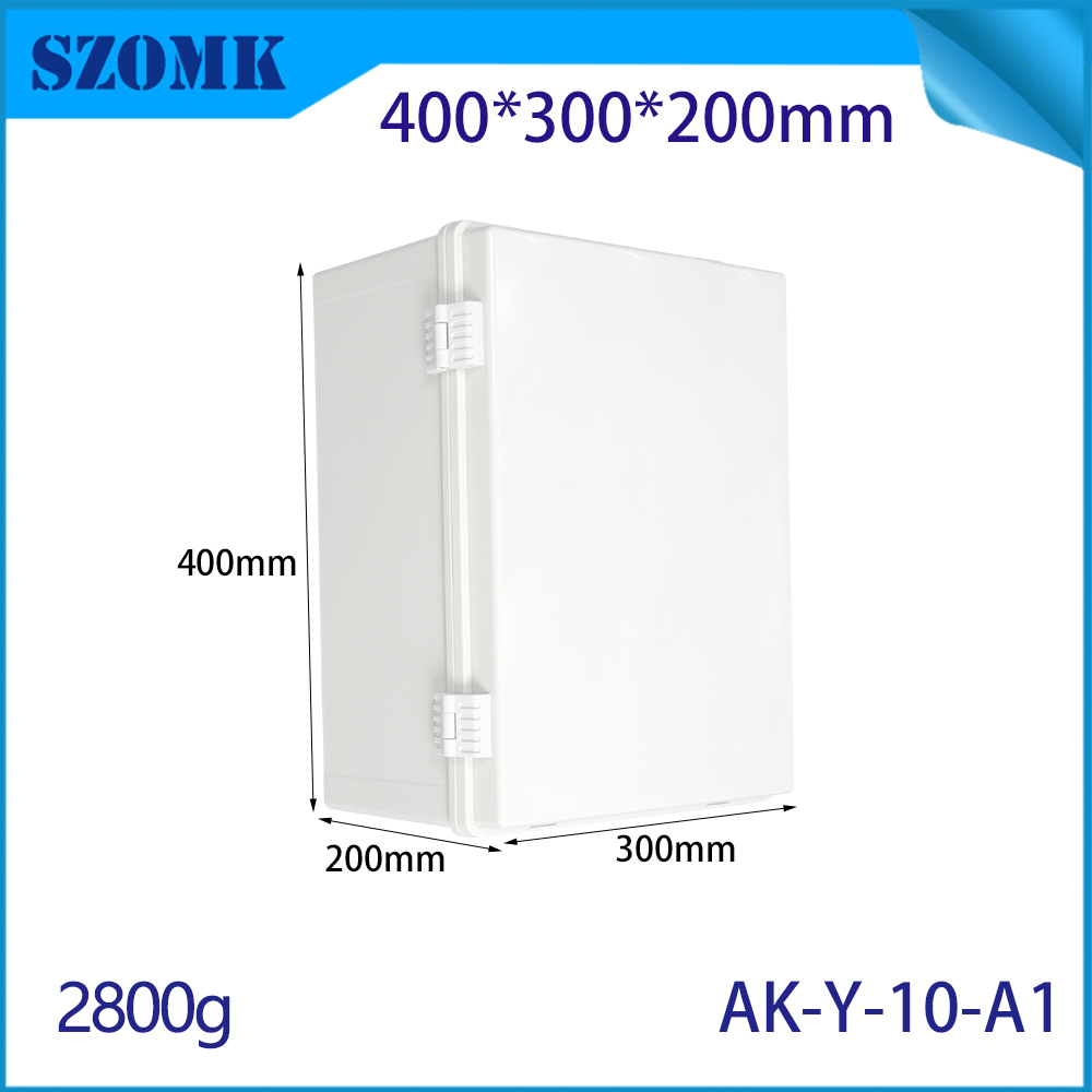 AK-Y-10A1 Пластическая впрыска, шарнирная шарнирная блокировка, монтированный электронный электрический корпус кабельный канал