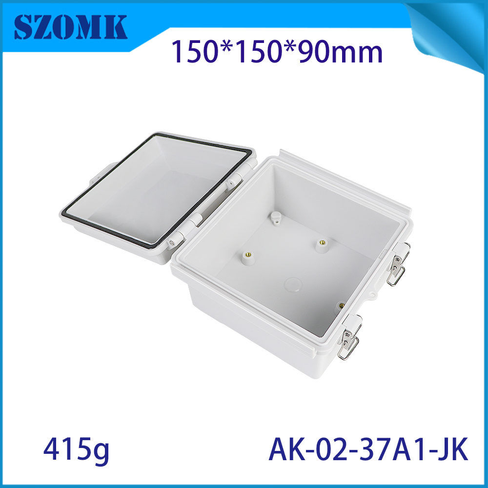 AK-02-37A1-JK SZOMK Outdoor Weatherproof Junction Box Case Lid for Extension Cord Safety Cover Outdoor Applications 150X150X90MM