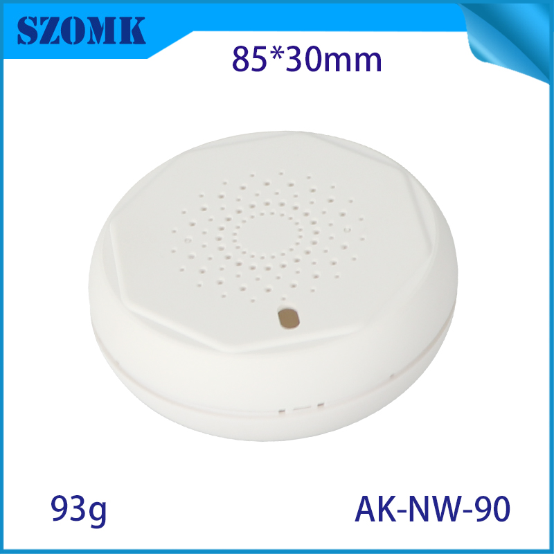 AK-NW-90 IoT Gas Detection Enceinte de capteur de gaz Enceinte pour le dispositif de maison intelligente 85 * 30 mm